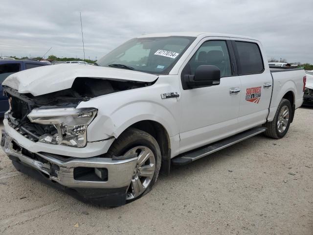 1FTEW1CG7JFE76604 - 2018 FORD F150 SUPERCREW WHITE photo 1