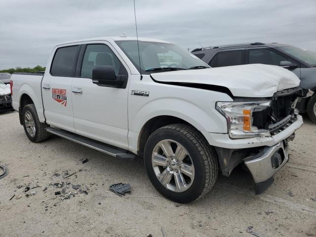 1FTEW1CG7JFE76604 - 2018 FORD F150 SUPERCREW WHITE photo 4