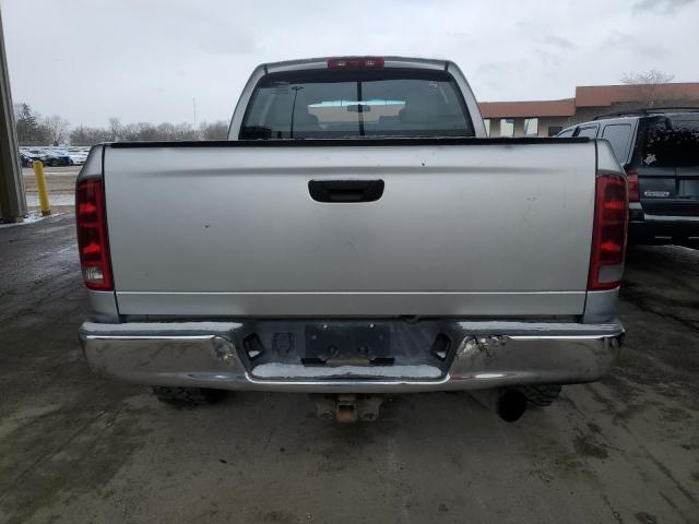 3D7KS29C16G129905 - 2006 DODGE RAM 2500 SILVER photo 6