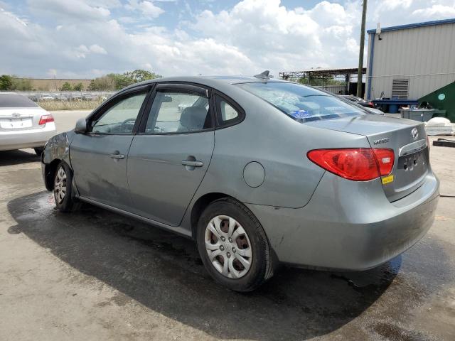 KMHDU4AD4AU911856 - 2010 HYUNDAI ELANTRA BLUE GRAY photo 2