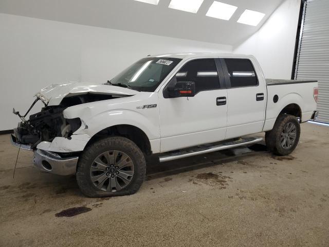 1FTFW1CF1EFD08328 - 2014 FORD F150 SUPERCREW WHITE photo 1