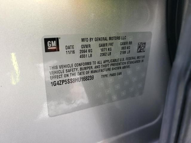 1G4ZP5SS8HU168239 - 2017 BUICK LACROSSE ESSENCE Gümüş foto 13