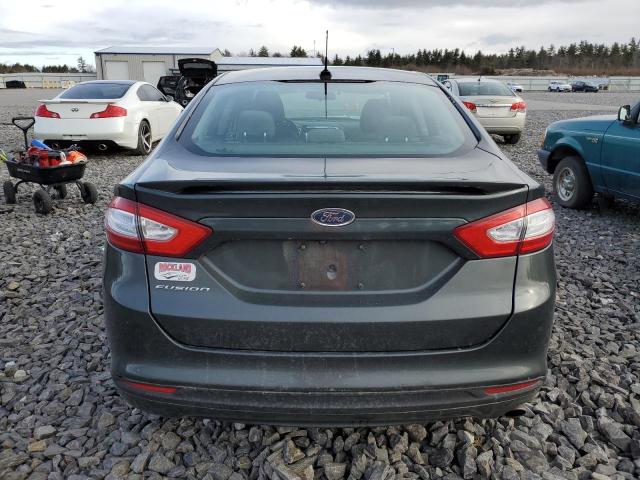 3FA6P0G79GR189210 - 2016 FORD FUSION S CHARCOAL photo 6