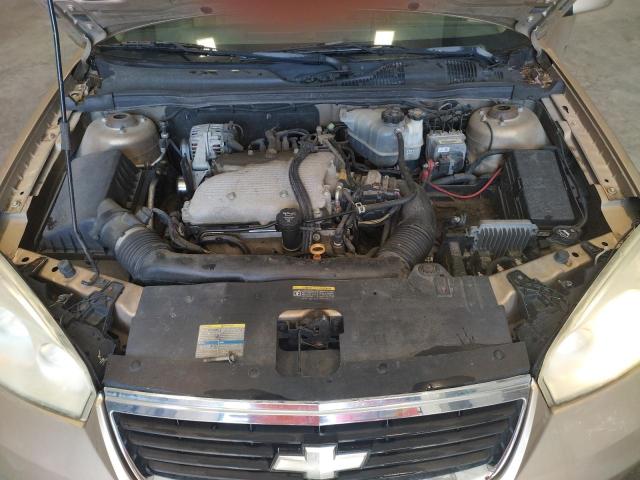 1G1ZU57N87F186543 - 2007 CHEVROLET MALIBU LTZ ოქროსფერი ფოტო 11