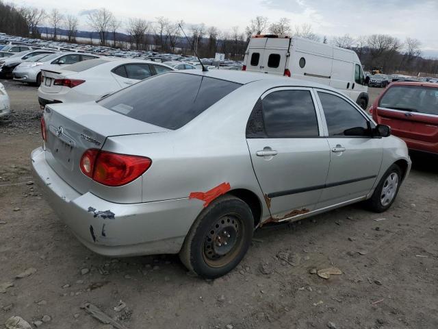 1NXBR32E84Z233160 - 2004 TOYOTA COROLLA CE SILVER photo 3