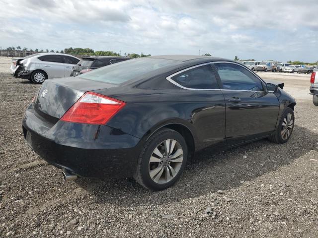 1HGCS12389A015469 - 2009 HONDA ACCORD LX BLACK photo 3