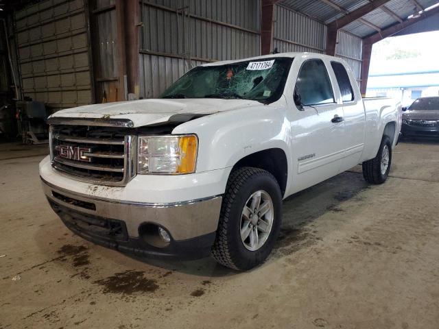 1GTR2VE73DZ244635 - 2013 GMC SIERRA K1500 SLE WHITE photo 1