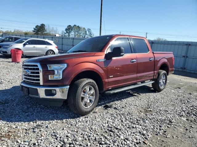 1FTEW1CP6FKF12071 - 2015 FORD F150 SUPERCREW BURGUNDY photo 1