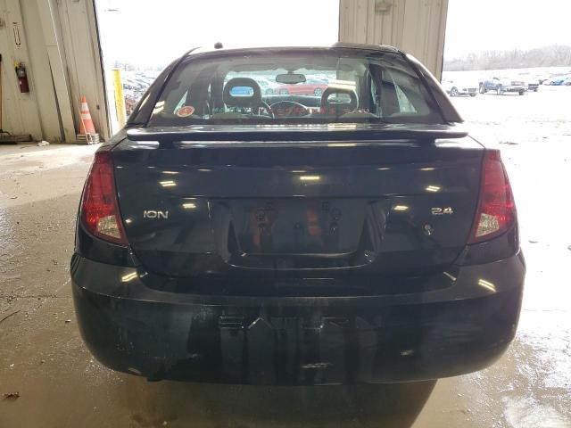 1G8AL55B47Z187665 - 2007 SATURN ION LEVEL 3 BLACK photo 6