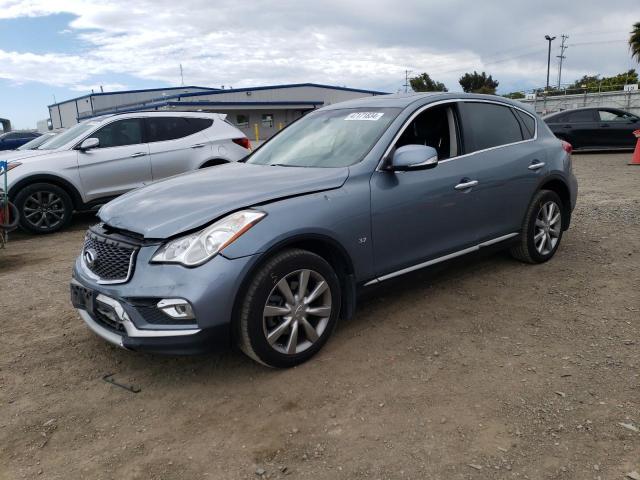 JN1BJ0RP5HM385021 - 2017 INFINITI QX50 BLUE photo 1