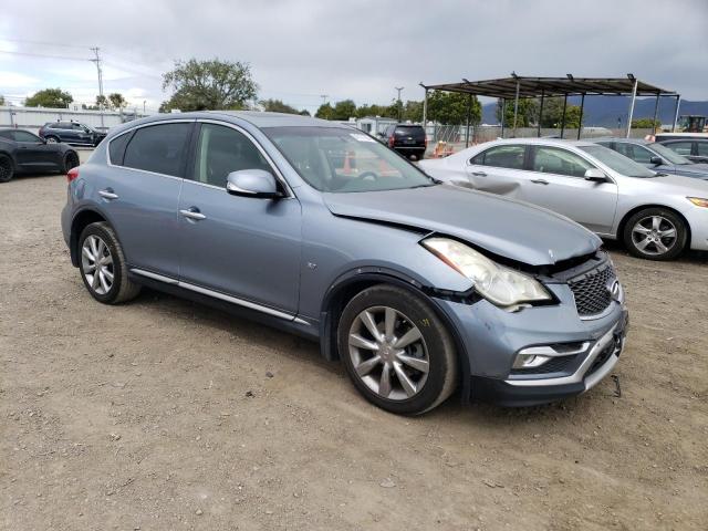 JN1BJ0RP5HM385021 - 2017 INFINITI QX50 BLUE photo 4