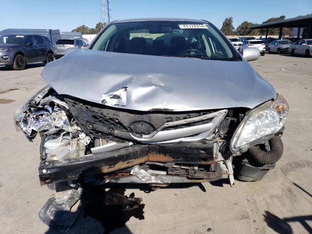 JTDBU4EE3B9149705 - 2011 TOYOTA COROLLA BASE SILVER photo 5