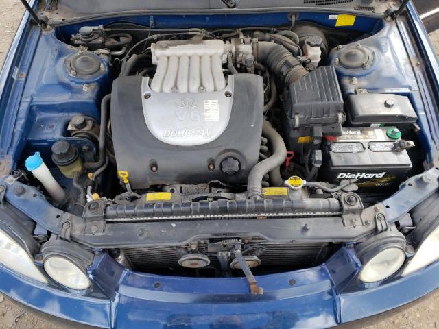 KNAGD128235225911 - 2003 KIA OPTIMA LX BLUE photo 11