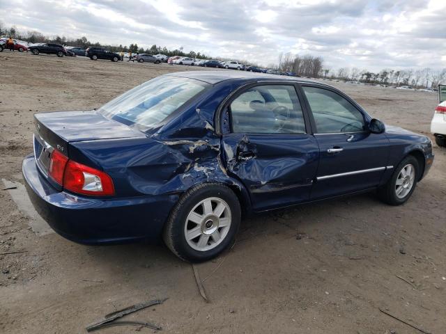 KNAGD128235225911 - 2003 KIA OPTIMA LX BLUE photo 3