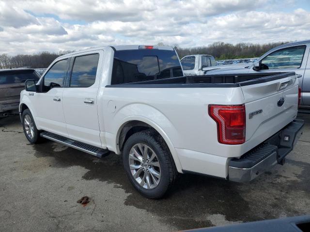 1FTEW1CFXGKE21121 - 2016 FORD F150 SUPERCREW WHITE photo 2