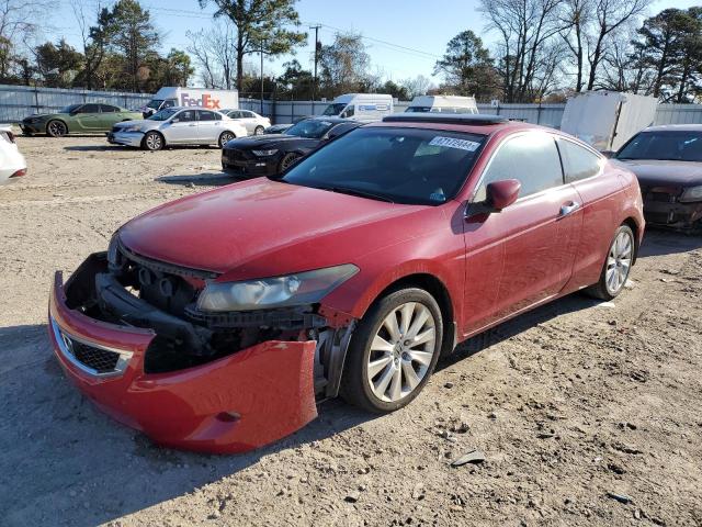 1HGCS22849A012439 - 2009 HONDA ACCORD EXL RED photo 1