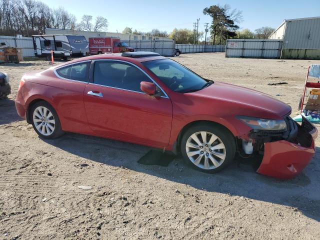 1HGCS22849A012439 - 2009 HONDA ACCORD EXL RED photo 4