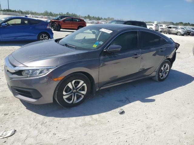 19XFC2F52GE084551 - 2016 HONDA CIVIC LX GRAY photo 1