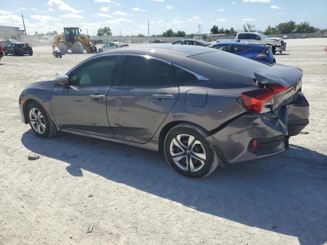 19XFC2F52GE084551 - 2016 HONDA CIVIC LX GRAY photo 2