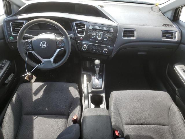 2HGFB2F57DH550009 - 2013 HONDA CIVIC LX GRAY photo 8