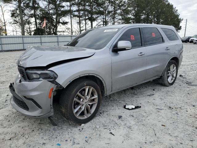 1C4RDHDG0MC715785 - 2021 DODGE DURANGO GT GRAY photo 1