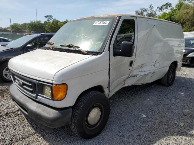 1FTRE14263HB34852 - 2003 FORD ECONOLINE E150 VAN WHITE photo 1