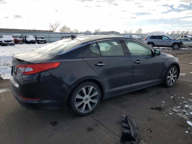 KNAGR4A67B5159308 - 2011 KIA OPTIMA SX BLACK photo 3