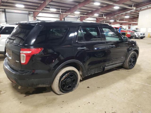 1FM5K8ARXDGC40533 - 2013 FORD EXPLORER POLICE INTERCEPTOR 黑色 照片 3