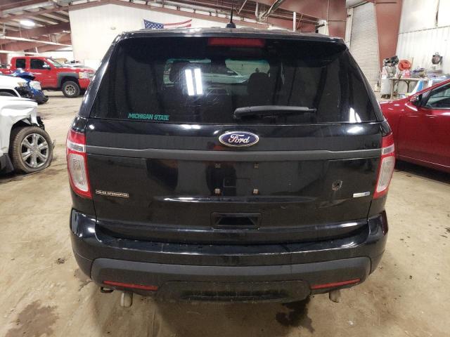 1FM5K8ARXDGC40533 - 2013 FORD EXPLORER POLICE INTERCEPTOR 黑色 照片 6