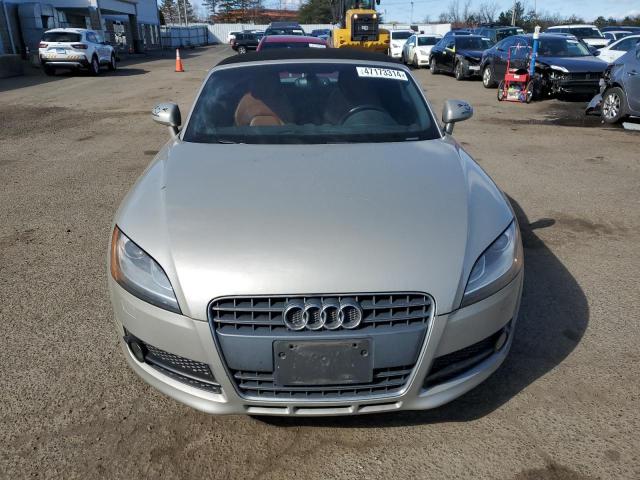 TRUMF38J781039209 - 2008 AUDI TT 2.0T SILVER photo 5