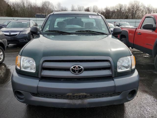 5TBJN321X4S446567 - 2004 TOYOTA TUNDRA GREEN photo 5