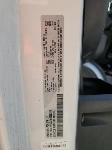 3C6LRVDG2ME520311 - 2021 RAM PROMASTER 2500 HIGH WHITE photo 12