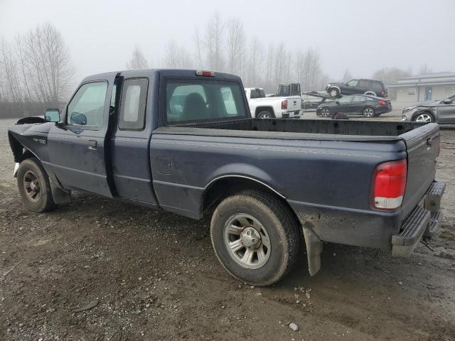 1FTYR14V0YTA24488 - 2000 FORD RANGER SUPER CAB BLUE photo 2