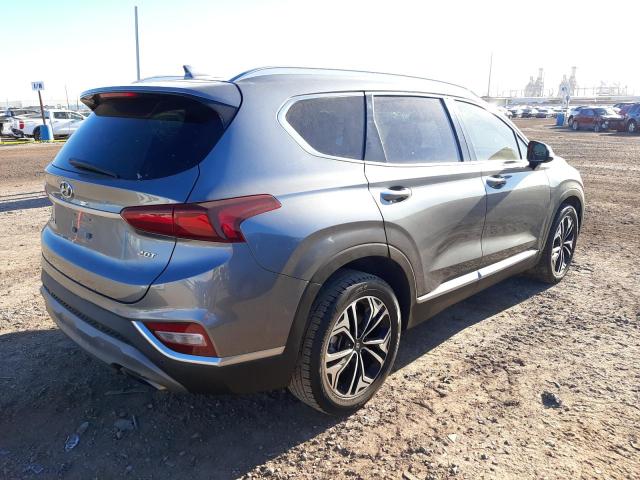 5NMS53AA1KH039900 - 2019 HYUNDAI SANTA FE LIMITED GRAY photo 3