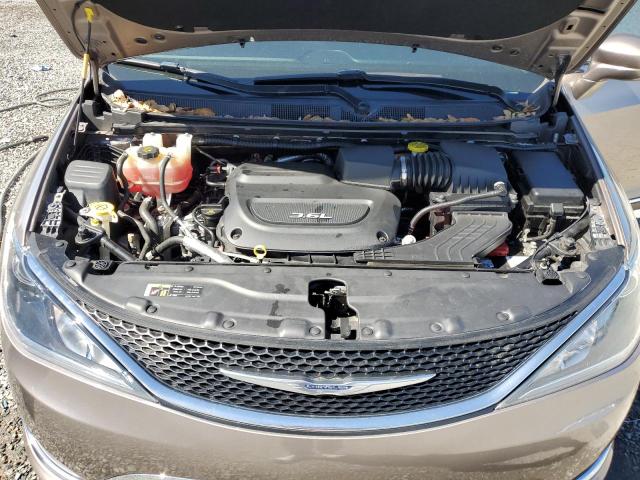 2C4RC1EG1HR720919 - 2017 CHRYSLER PACIFICA TOURING L PLUS SILVER photo 12