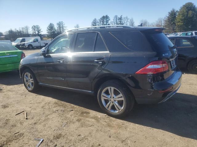 4JGDA5HB4EA359530 - 2014 MERCEDES-BENZ ML 350 4MATIC BLACK photo 2
