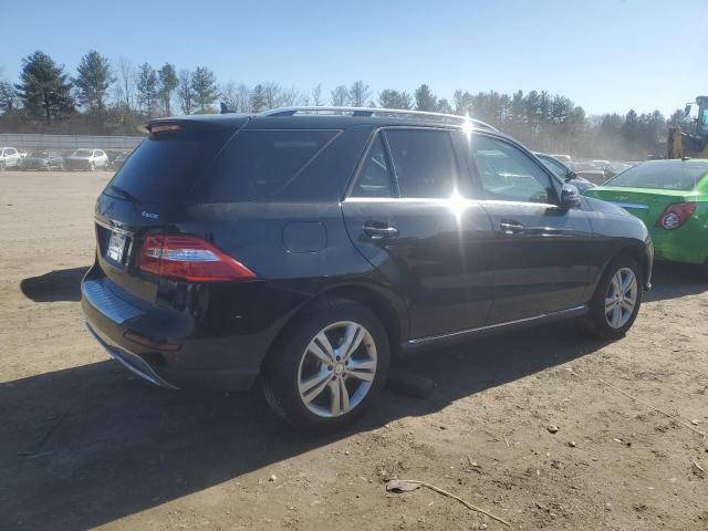 4JGDA5HB4EA359530 - 2014 MERCEDES-BENZ ML 350 4MATIC BLACK photo 3