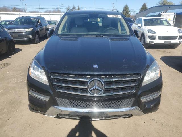 4JGDA5HB4EA359530 - 2014 MERCEDES-BENZ ML 350 4MATIC BLACK photo 5