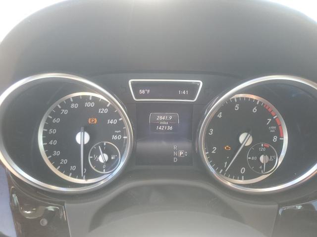 4JGDA5HB4EA359530 - 2014 MERCEDES-BENZ ML 350 4MATIC BLACK photo 9