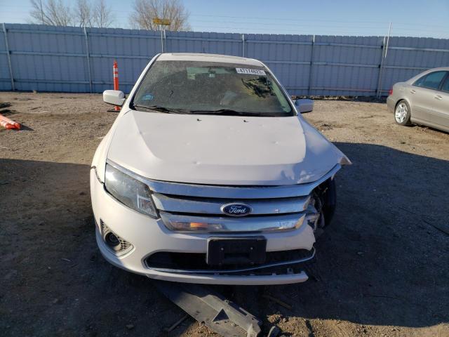 3FADP0L36AR410702 - 2010 FORD FUSION HYBRID WHITE photo 5