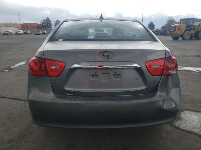 KMHDU4AD4AU180409 - 2010 HYUNDAI ELANTRA BLUE GRAY photo 6