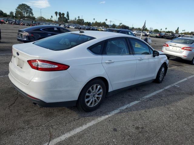 3FA6P0G77GR315953 - 2016 FORD FUSION S WHITE photo 3