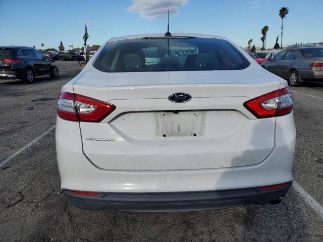 3FA6P0G77GR315953 - 2016 FORD FUSION S WHITE photo 6