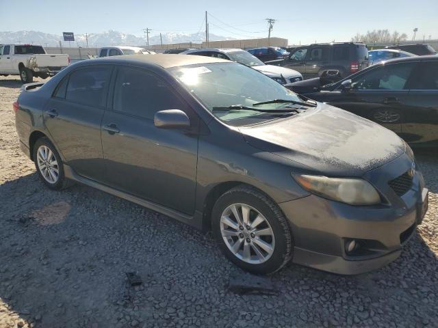 1NXBU4EE5AZ181725 - 2010 TOYOTA COROLLA BASE GRAY photo 4