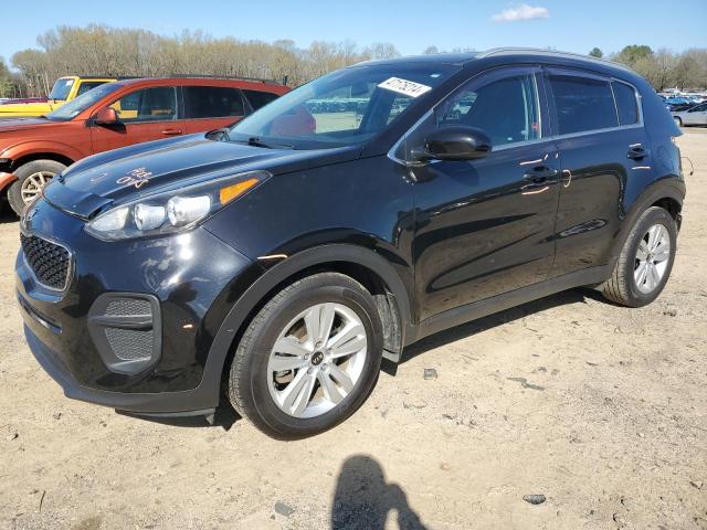 KNDPM3AC5J7373184 - 2018 KIA SPORTAGE LX BLACK photo 1