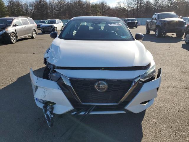 3N1AB8DV1MY301202 - 2021 NISSAN SENTRA SR WHITE photo 5