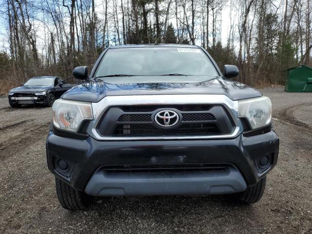 5TFMU4FN1EX022474 - 2014 TOYOTA TACOMA DOUBLE CAB LONG BED BLACK photo 5