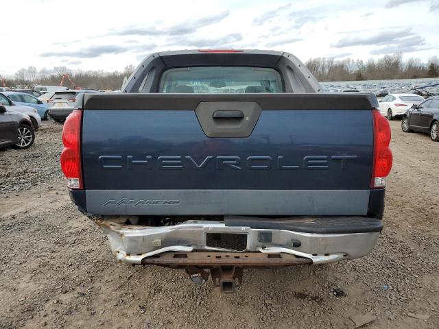 3GNEK12Z25G216198 - 2005 CHEVROLET AVALANCHE K1500 BLUE photo 6