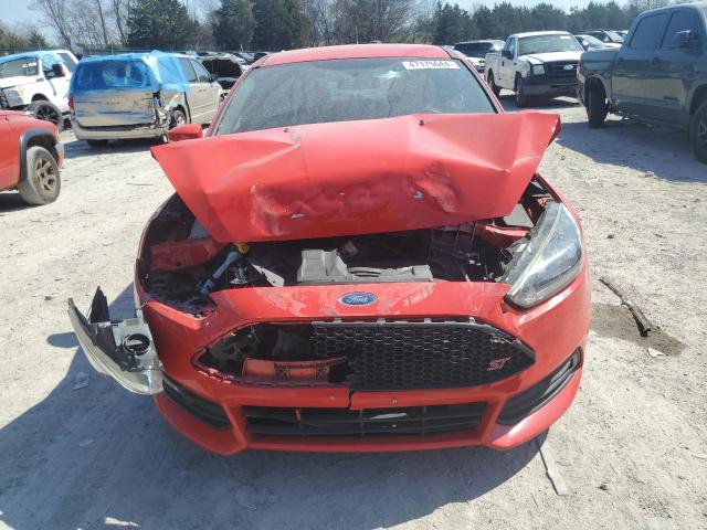 1FADP3L92HL233953 - 2017 FORD FOCUS ST RED photo 5