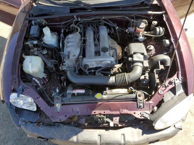 JM1NB3535Y0148581 - 2000 MAZDA MX-5 MIATA BASE BURGUNDY photo 11